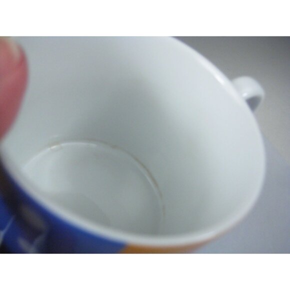 Swid Powell Gene Meyer Stripes Porcelain Ceramic Coffee Mug Thailand - Picture 9 of 12